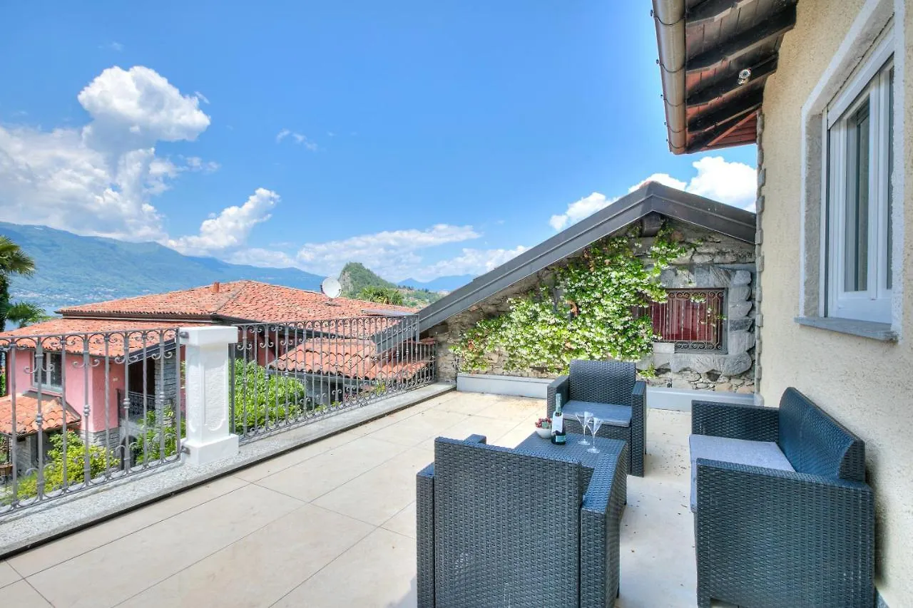 Villa Casa Francesca Garden And View - Happy Rentals Castelveccana